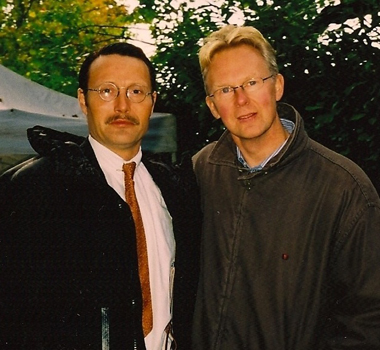 Chris with Mads Mikkelsen